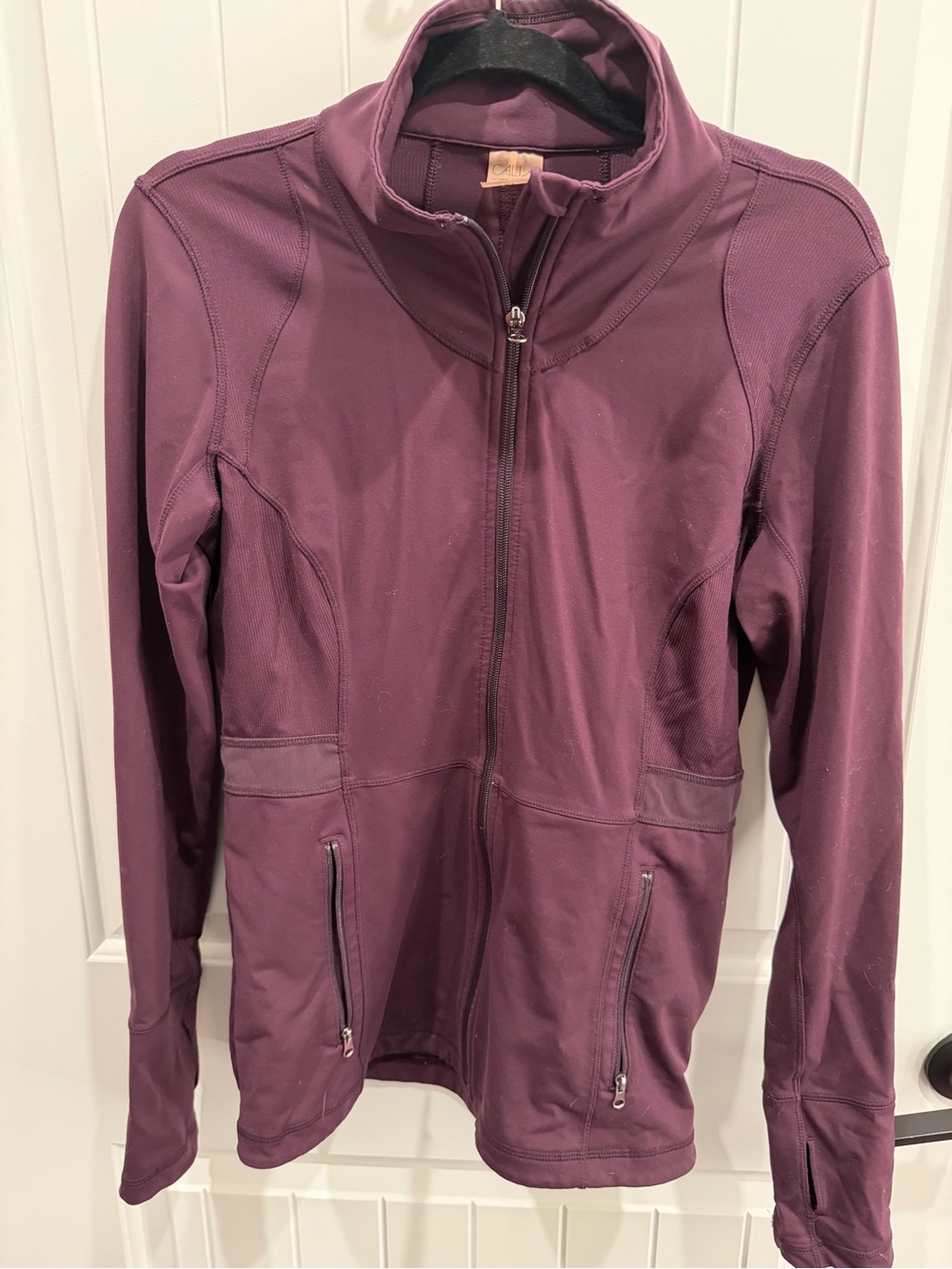 CALIA by Carrie Underwood Plum Full Zip Athletic Jacket Size Medium